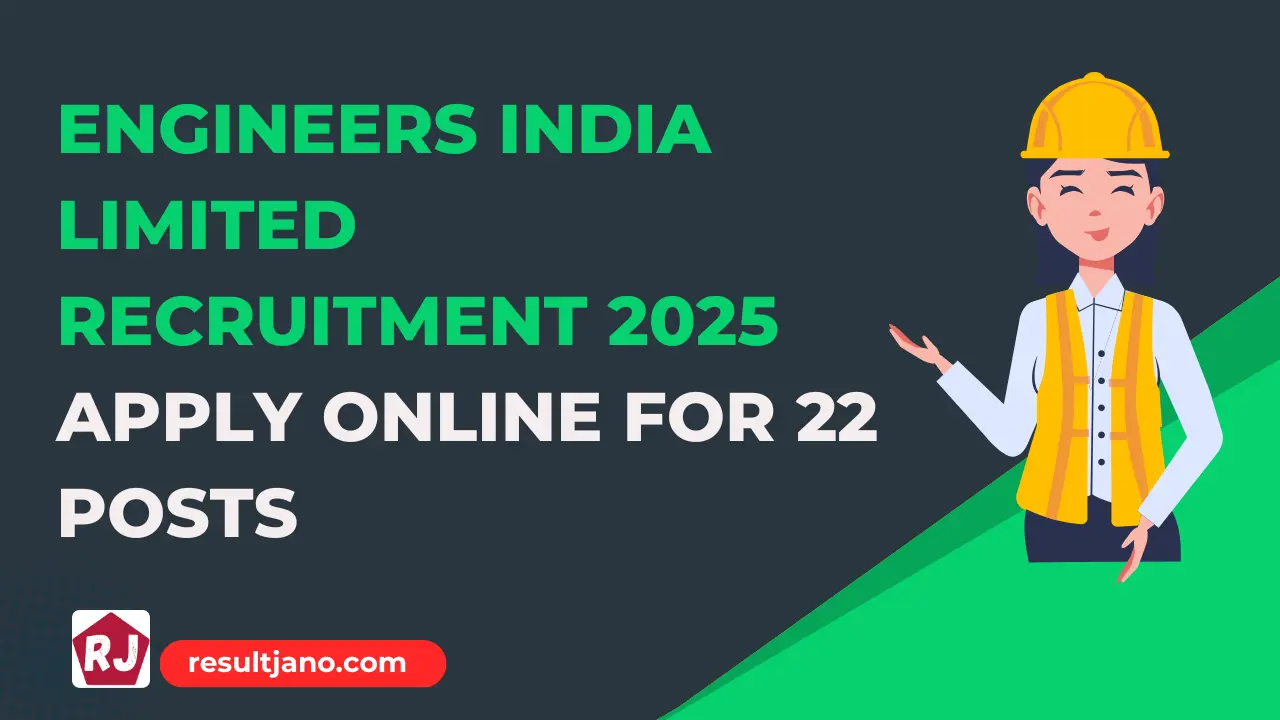 Engineers India Limited Recruitment 2025