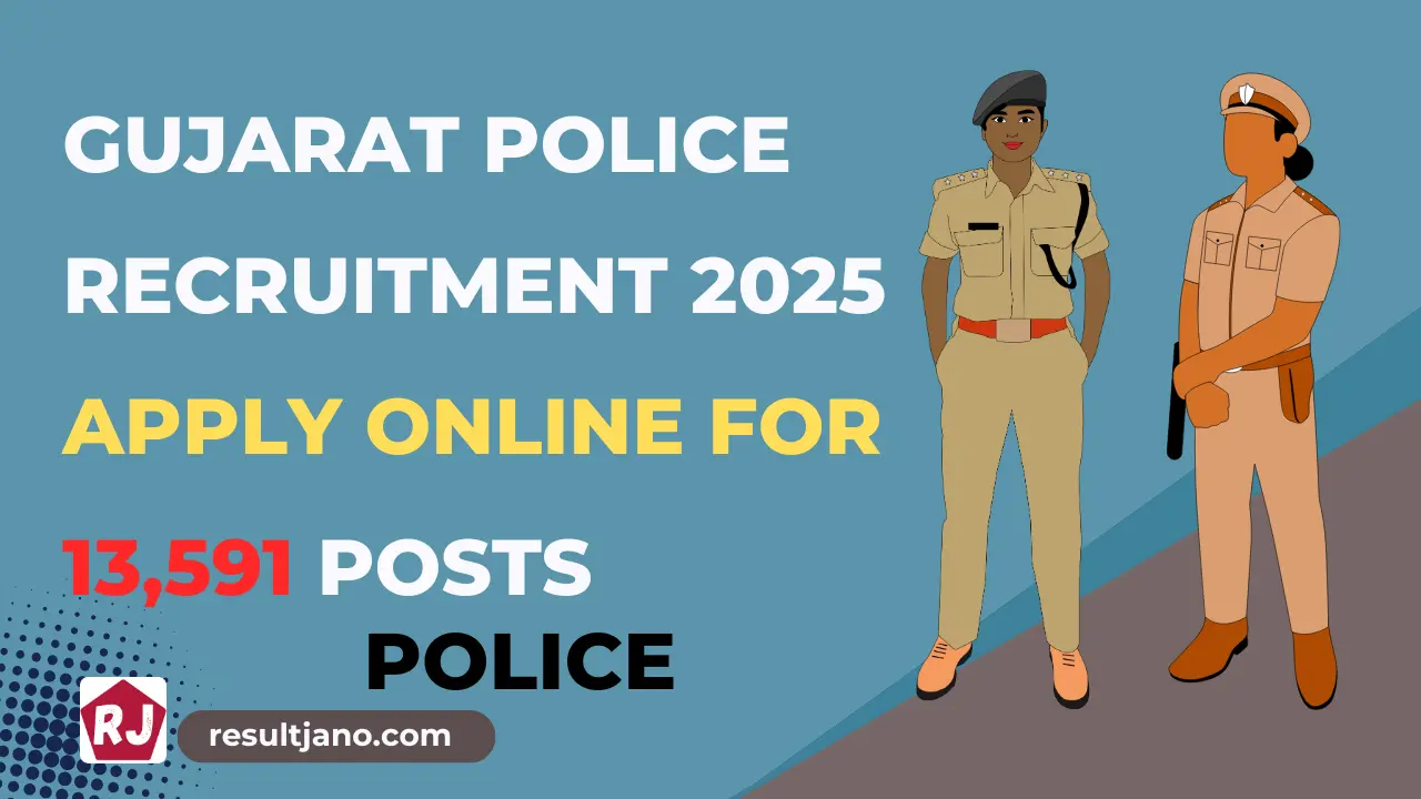 Gujarat Police Recruitment 2025