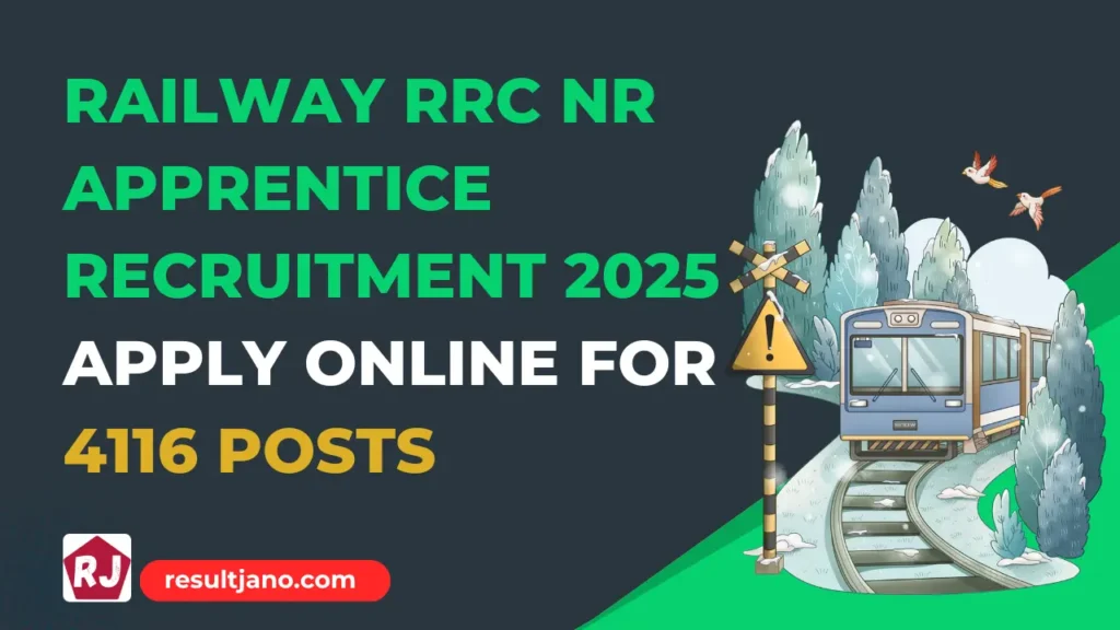 Railway RRC NR Apprentice Recruitment 2025