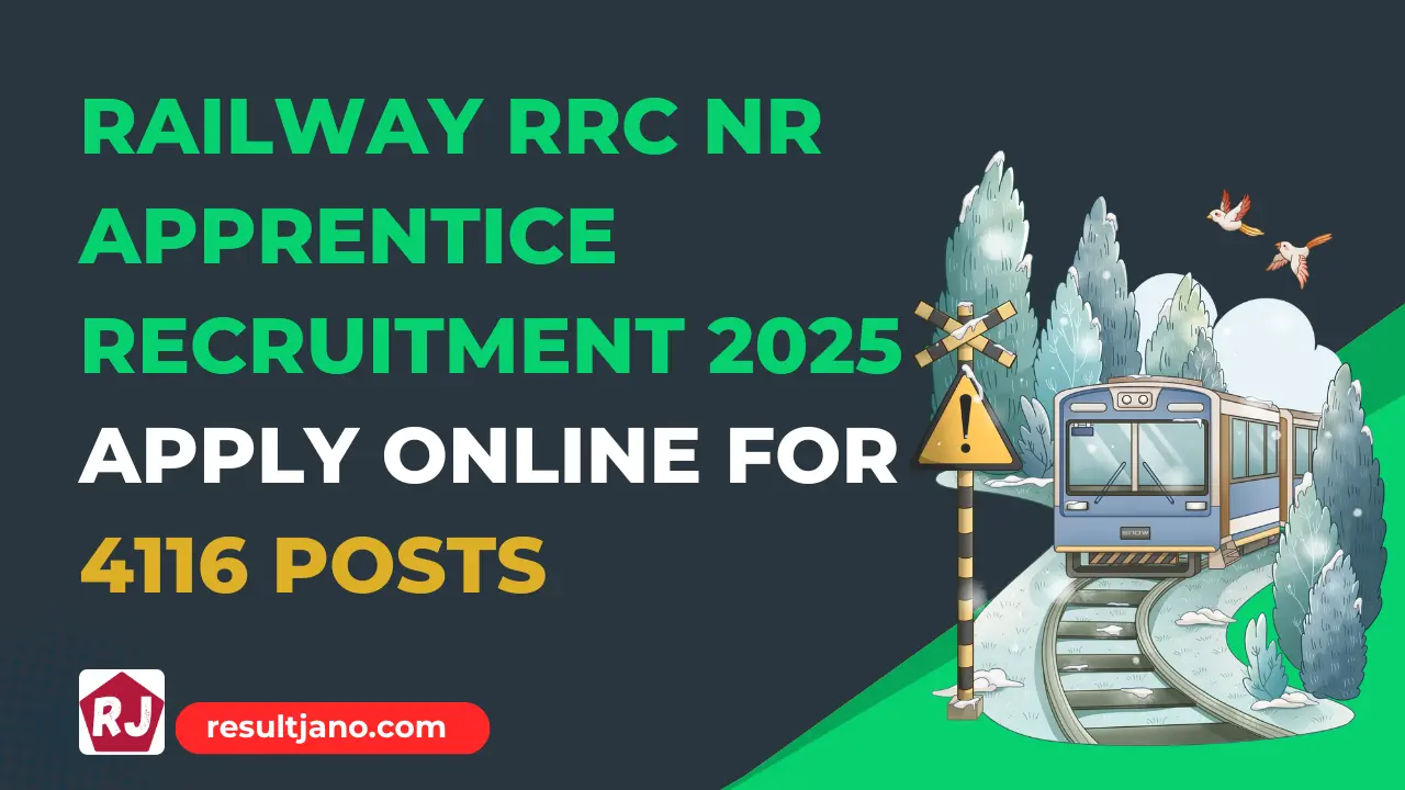 Railway RRC NR Apprentice Recruitment 2025