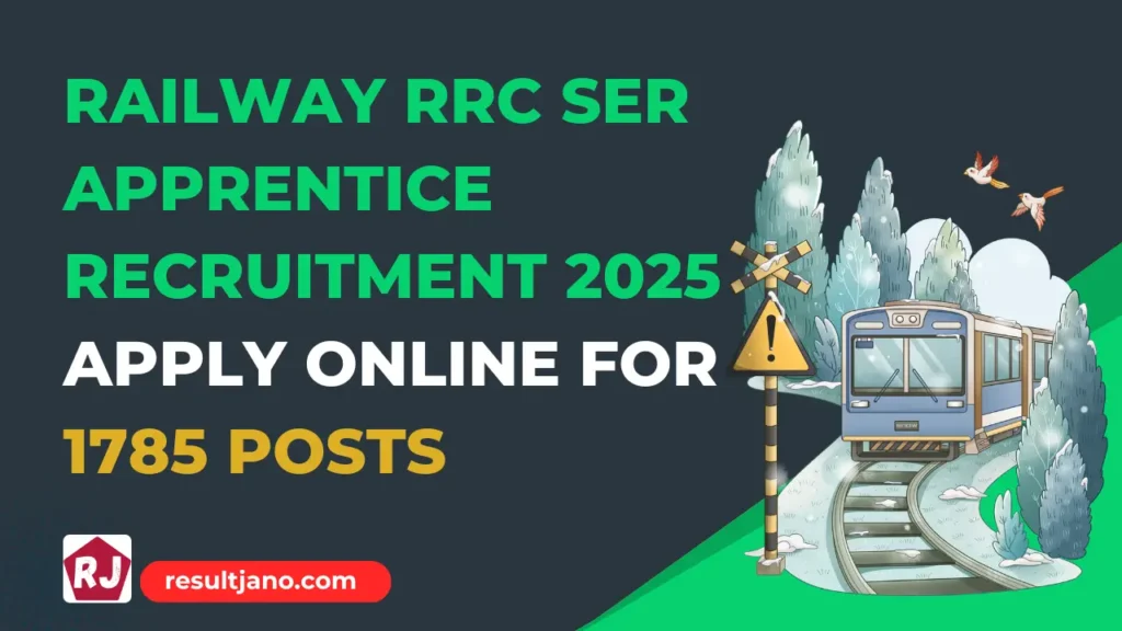Railway RRC SER Apprentice Recruitment 2025