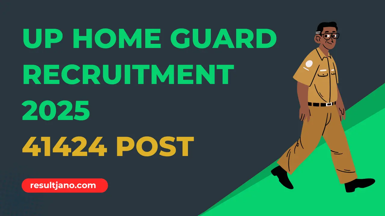 UP Police Home Guard Recruitment 2025