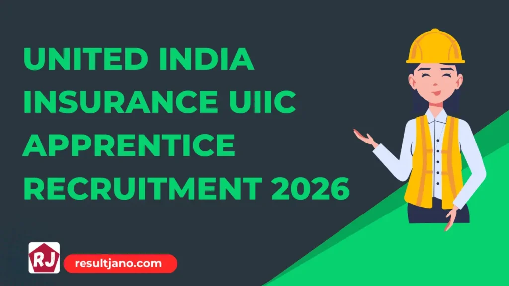 United India Insurance UIIC Apprentice Recruitment 2026