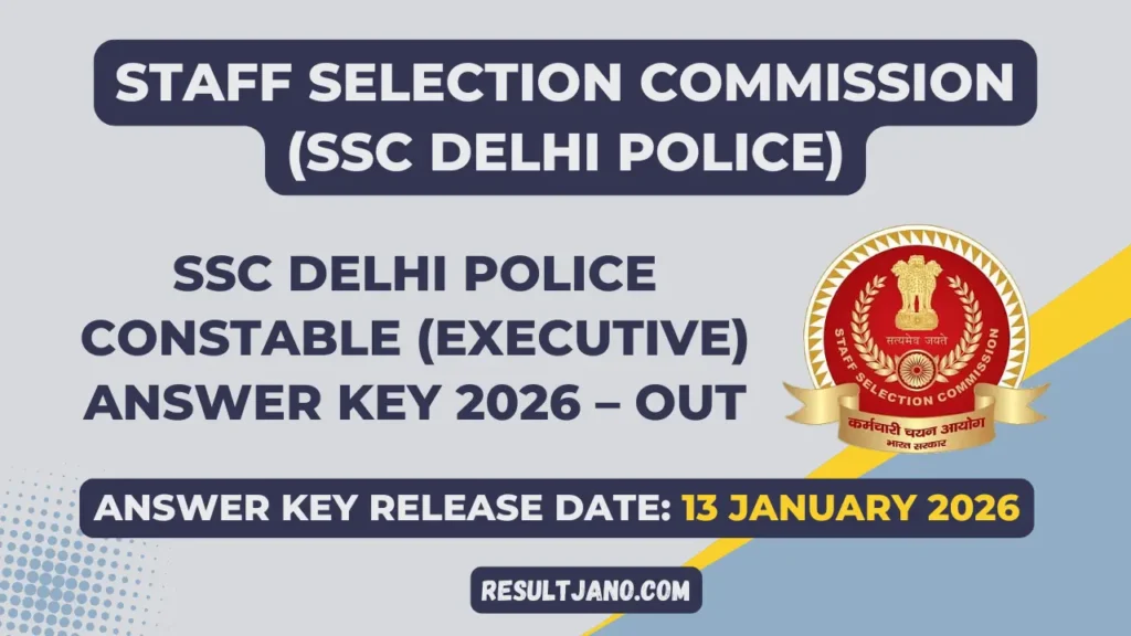 Staff Selection Commission (SSC Delhi Police)