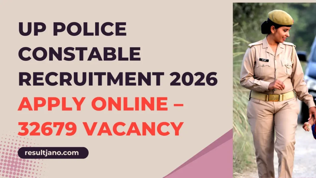 UP Police Constable Recruitment 2026