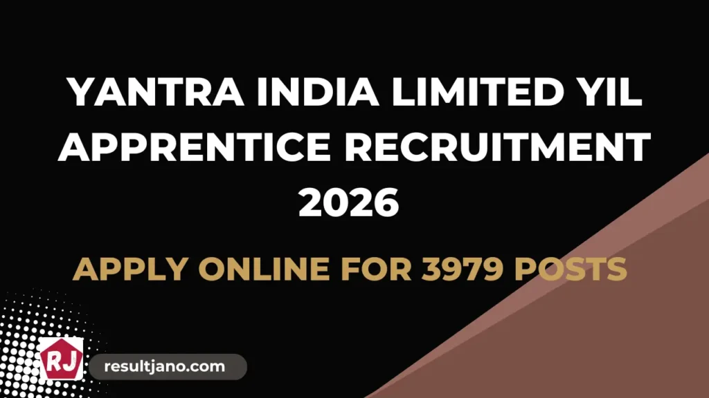 Yantra India Limited YIL Apprentice Recruitment